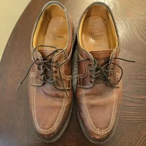 Allen Edmonds 9.5 D Wilbert Brown Leather Oxford 1951 Split Toe Oxford‎ Shoes Allen Edmonds | Shoes | Allen Edmonds Mens Shoes Sz 9 D  main image 2